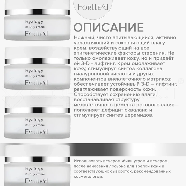 Forlled Hyalogy Re-Dify cream, 50мл