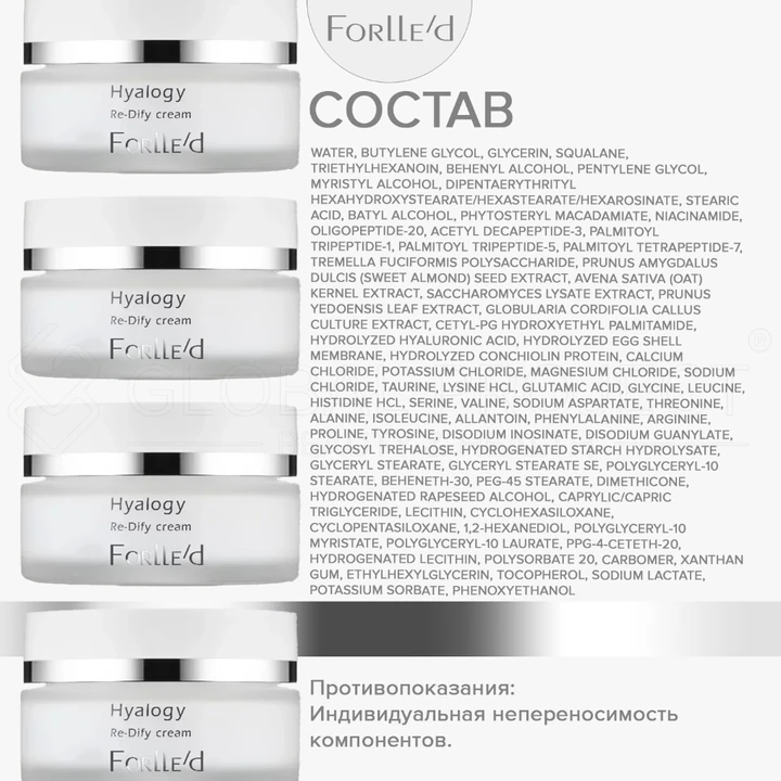 Forlled Hyalogy Re-Dify cream, 50мл