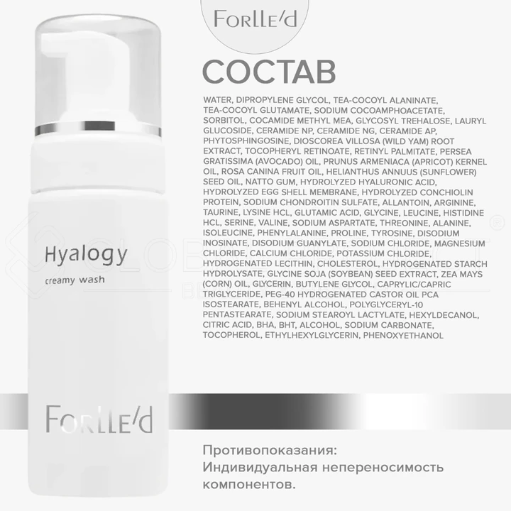 Forlle'd Hyalogy Creamy Wash, 150 мл