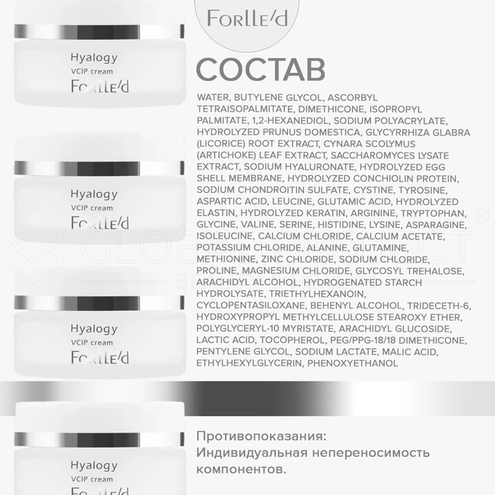 Forlle'd Hyalogy VCIP Cream, 50мл