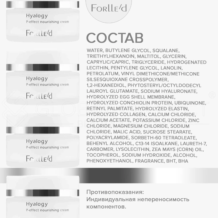 Forlle'd Hyalogy P-Effect Nourishing Cream, 40мл