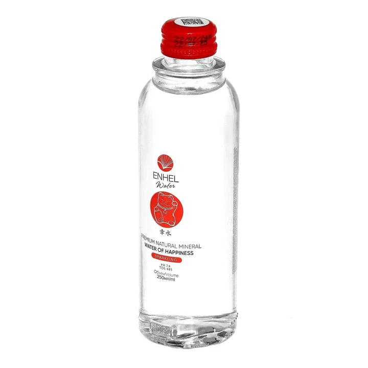 Enhel Water Premium natural mineral Water of Happiness sparkling