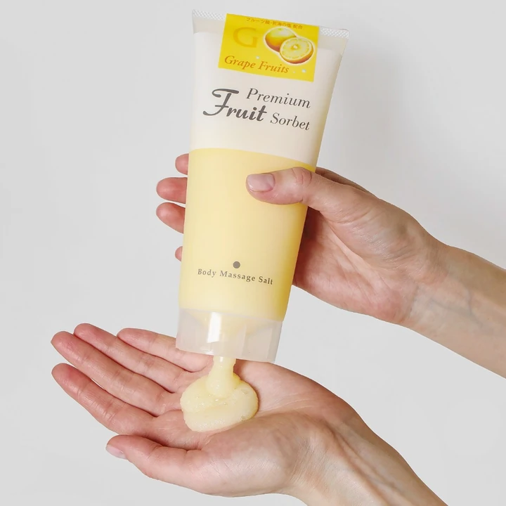 Enhel FRUITS MASSAGE SALT GRAPEFRUIT 500G
