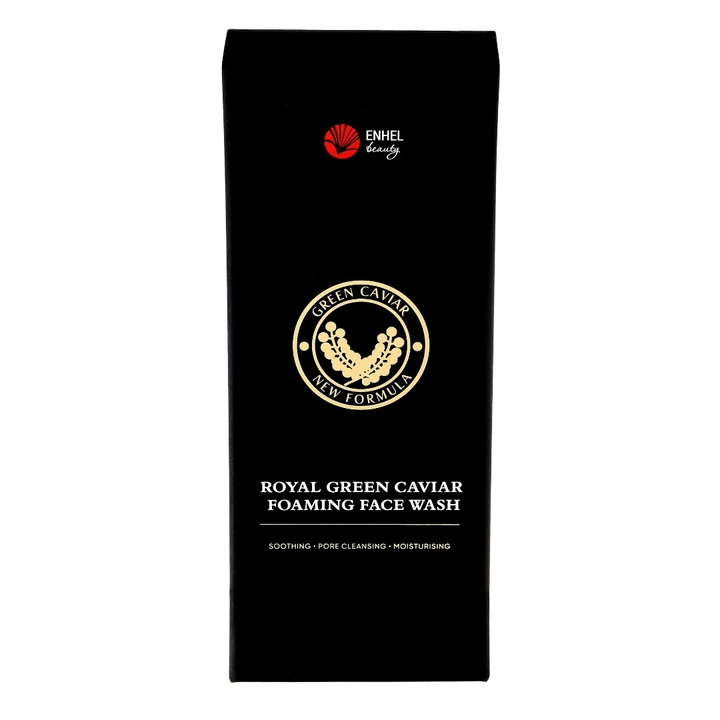 Enhel Beauty Royal Green Caviar Foaming Face Wash, 150мл