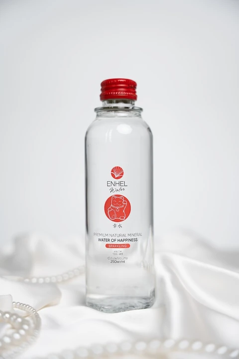 Enhel Water Premium natural mineral Water of Happiness sparkling, 1шт