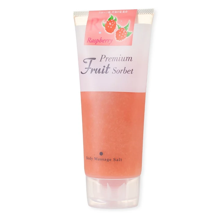 Enhel FRUITS MASSAGE SALT RASPBERRY 500G