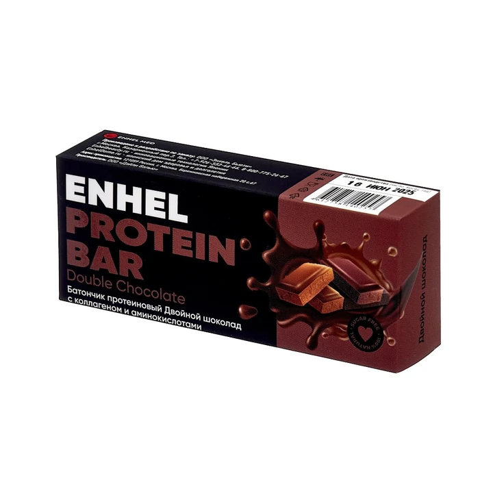 Enhel Med Protein Bar Double Chocolate, 1шт