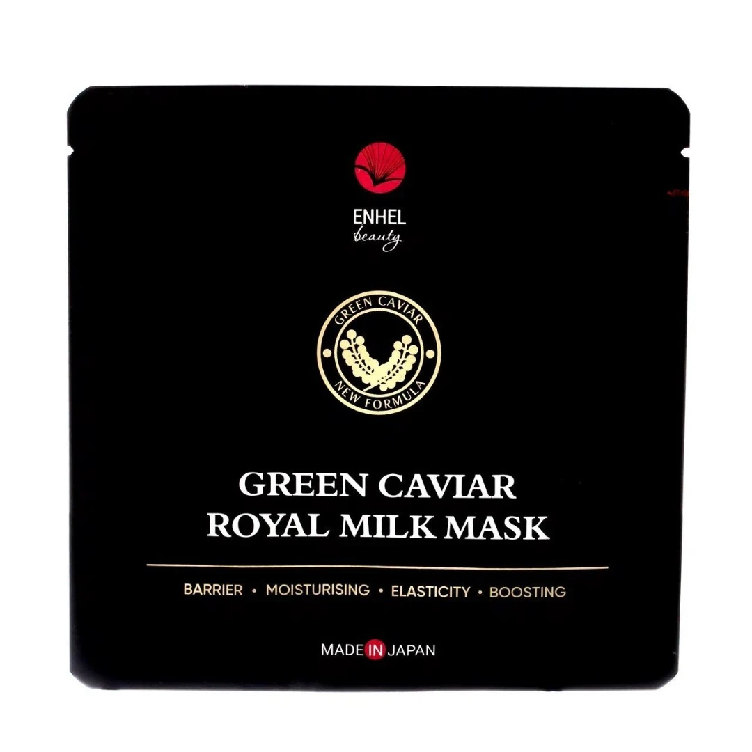 Enhel Beauty Royal Green Caviar Milk Mask, 1шт