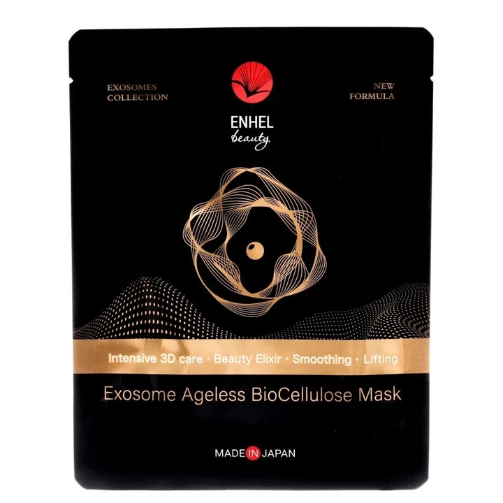 Enhel Beauty Ageless BioCellulose Mask Green Caviar & NMN