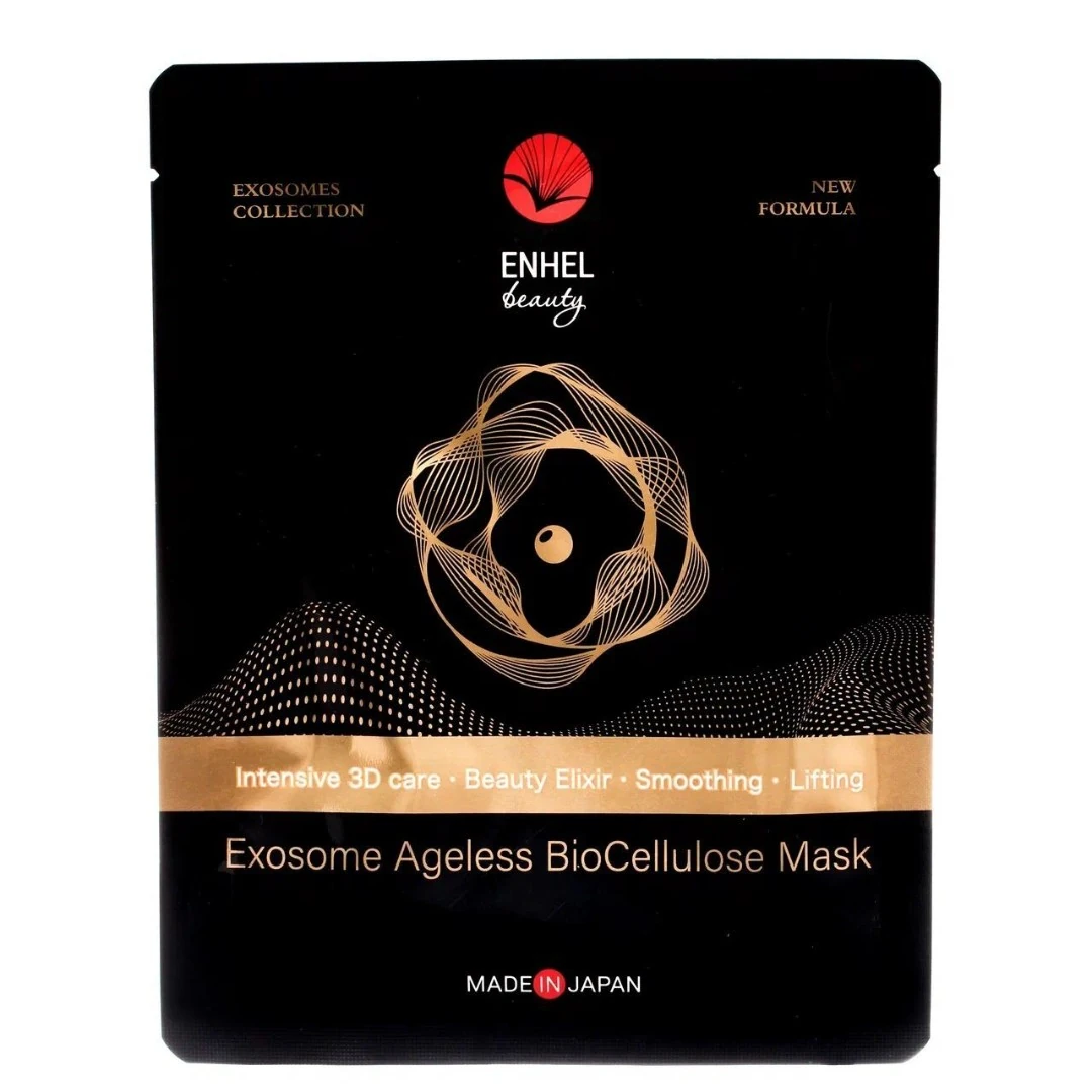 Enhel Beauty Ageless BioCellulose Mask Green Caviar & NMN