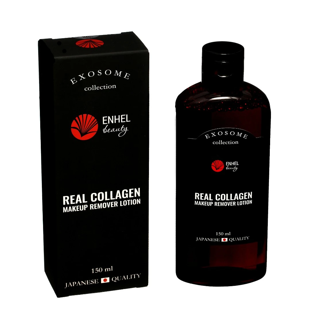 Enhel Beauty Real Collagen Makeup Remover Lotion, 150мл