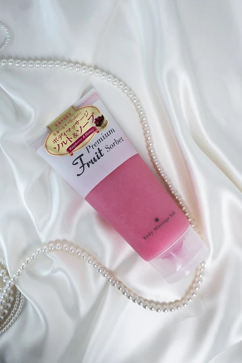 Enhel FRUITS MASSAGE SALT RASPBERRY HONEY 500G