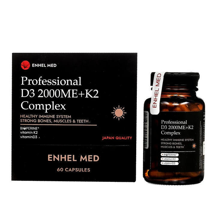 Enhel MED Professional Vitamin D3+K2