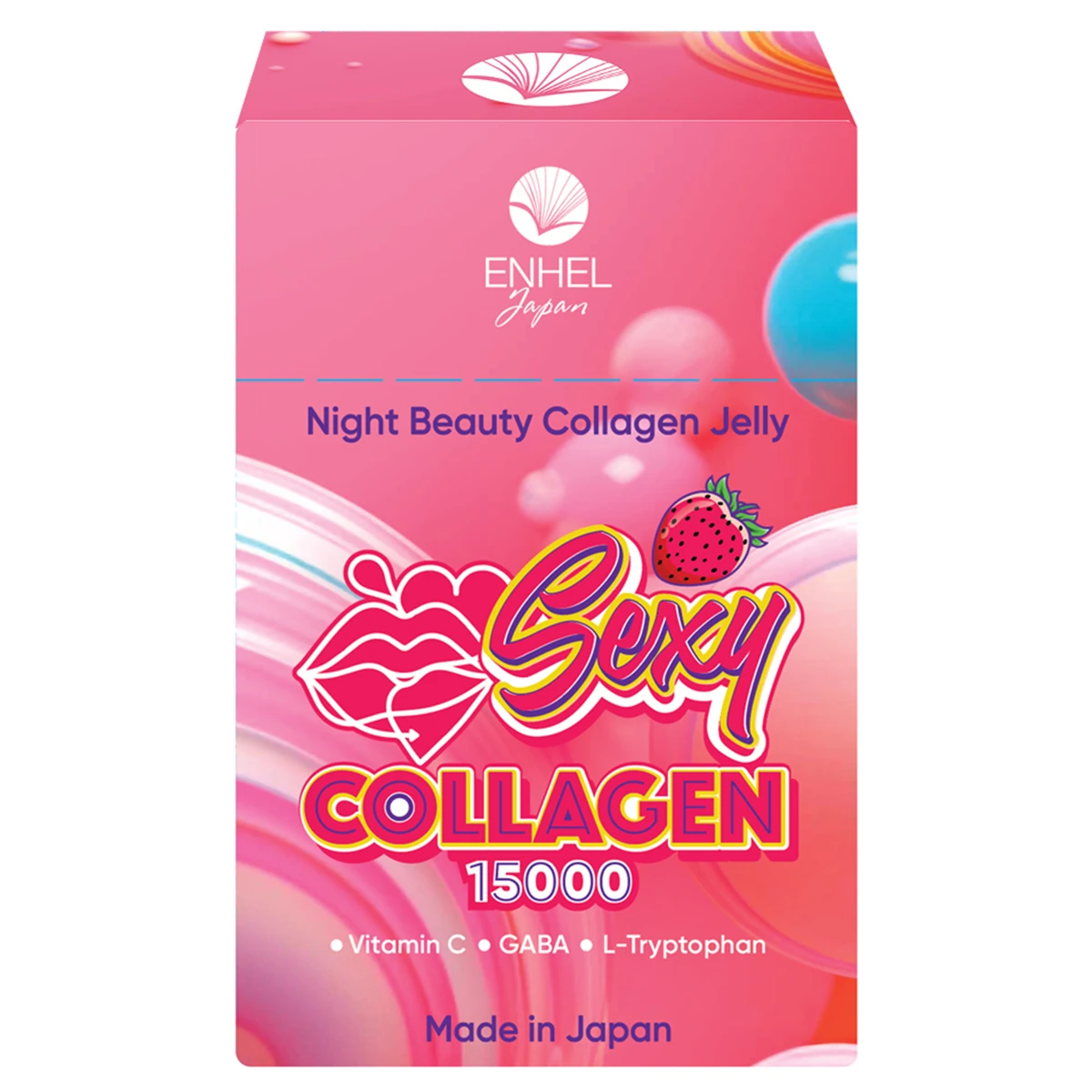 Enhel Japan Night Beauty Collagen Jelly, 15стиков