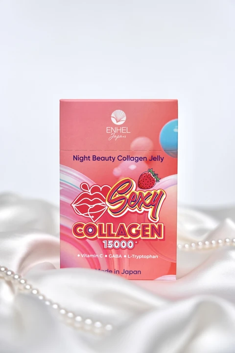 Enhel Japan Night Beauty Collagen Jelly, 15стиков