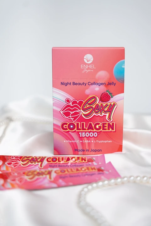 Enhel Japan Night Beauty Collagen Jelly, 15стиков