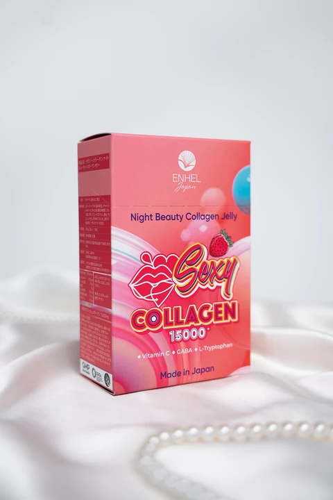 Enhel Japan Night Beauty Collagen Jelly, 15стиков