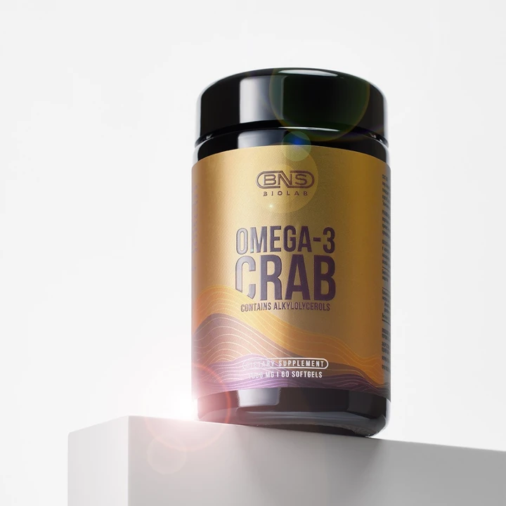 BNS BioLab Premium Omega-3 Crab, 60кап.